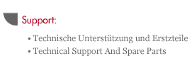 Technische Unterstuetzung - Technical Support