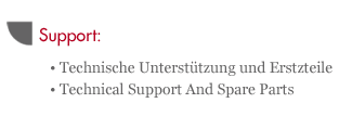 Technische Unterstuetzung - Technical Support
